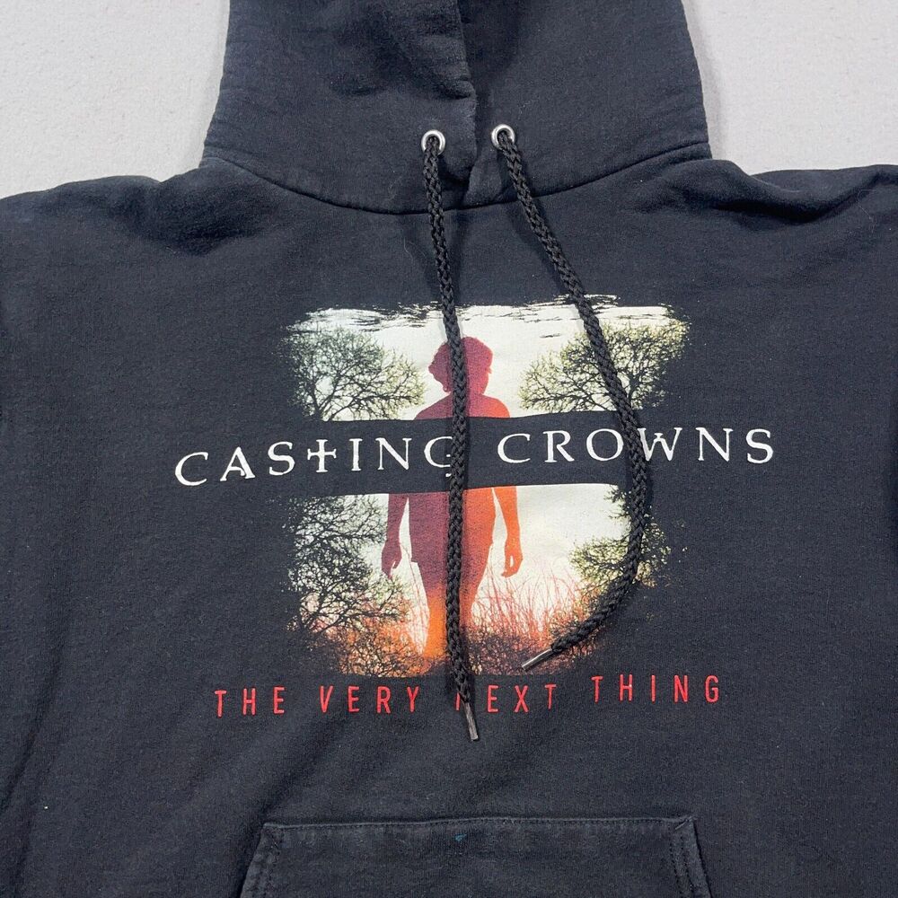 Casting Crowns Hoodie Small Christian Rock Band The Very‎ Next Thing 2016 Tour - Picture 3 of 12